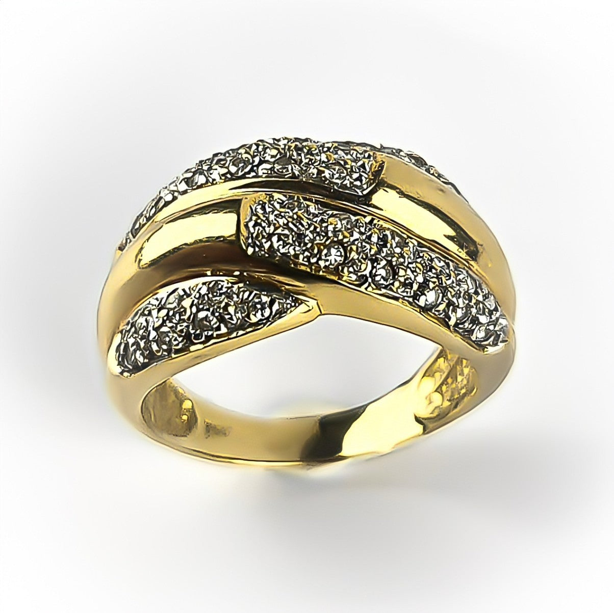 Anel Monix Entrelaços de Luz - 6,5g