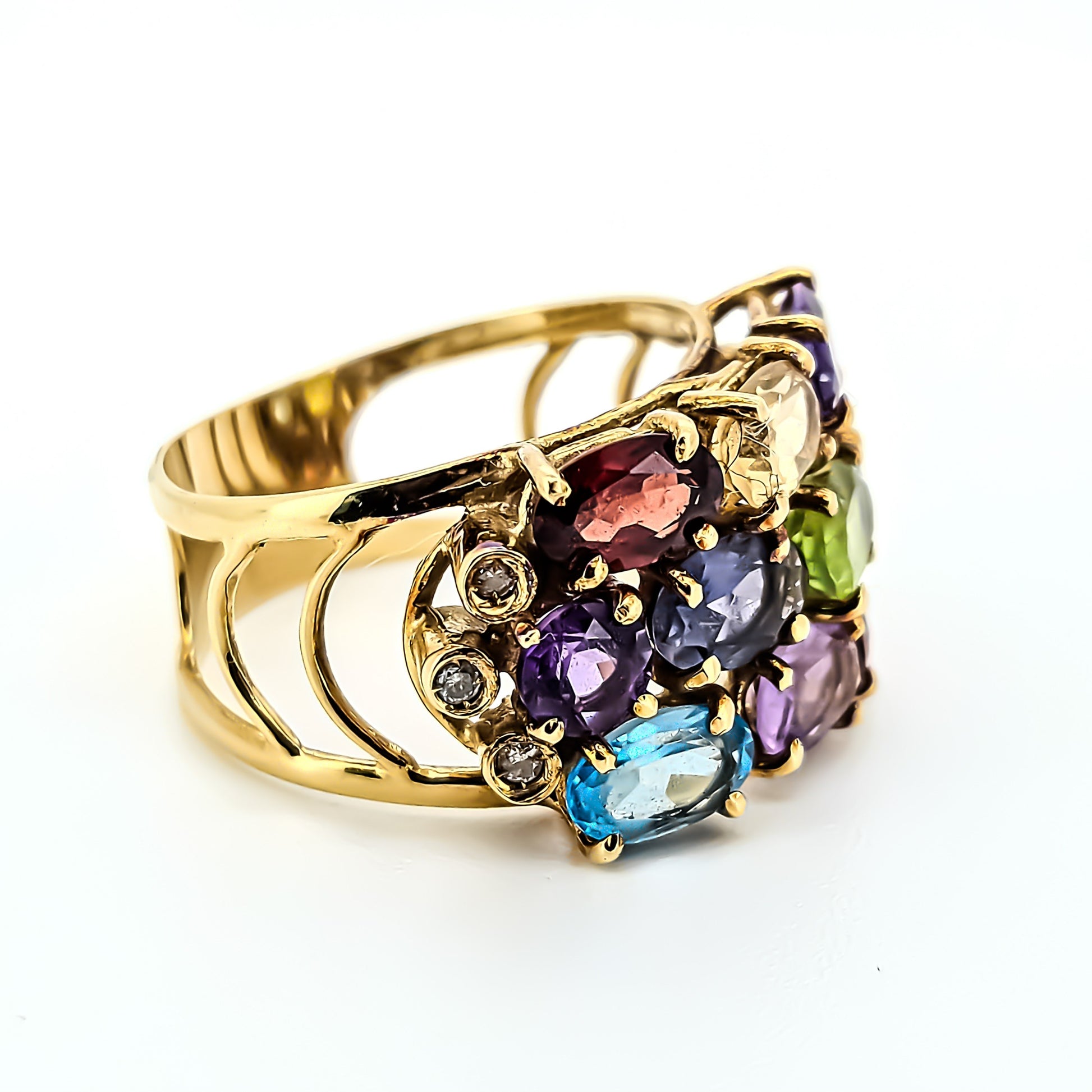 💎 Anel Monix Rainbow - 5,8g