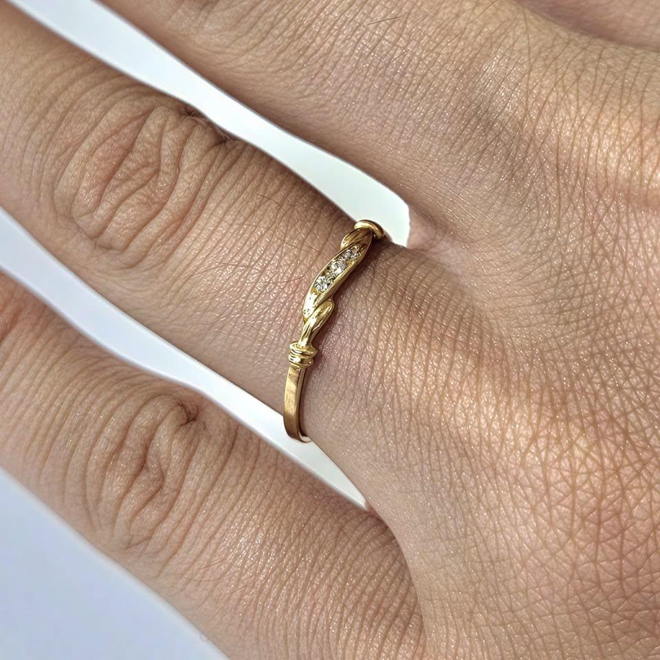 Anel Monix Dorée Fine - Monix & Co.