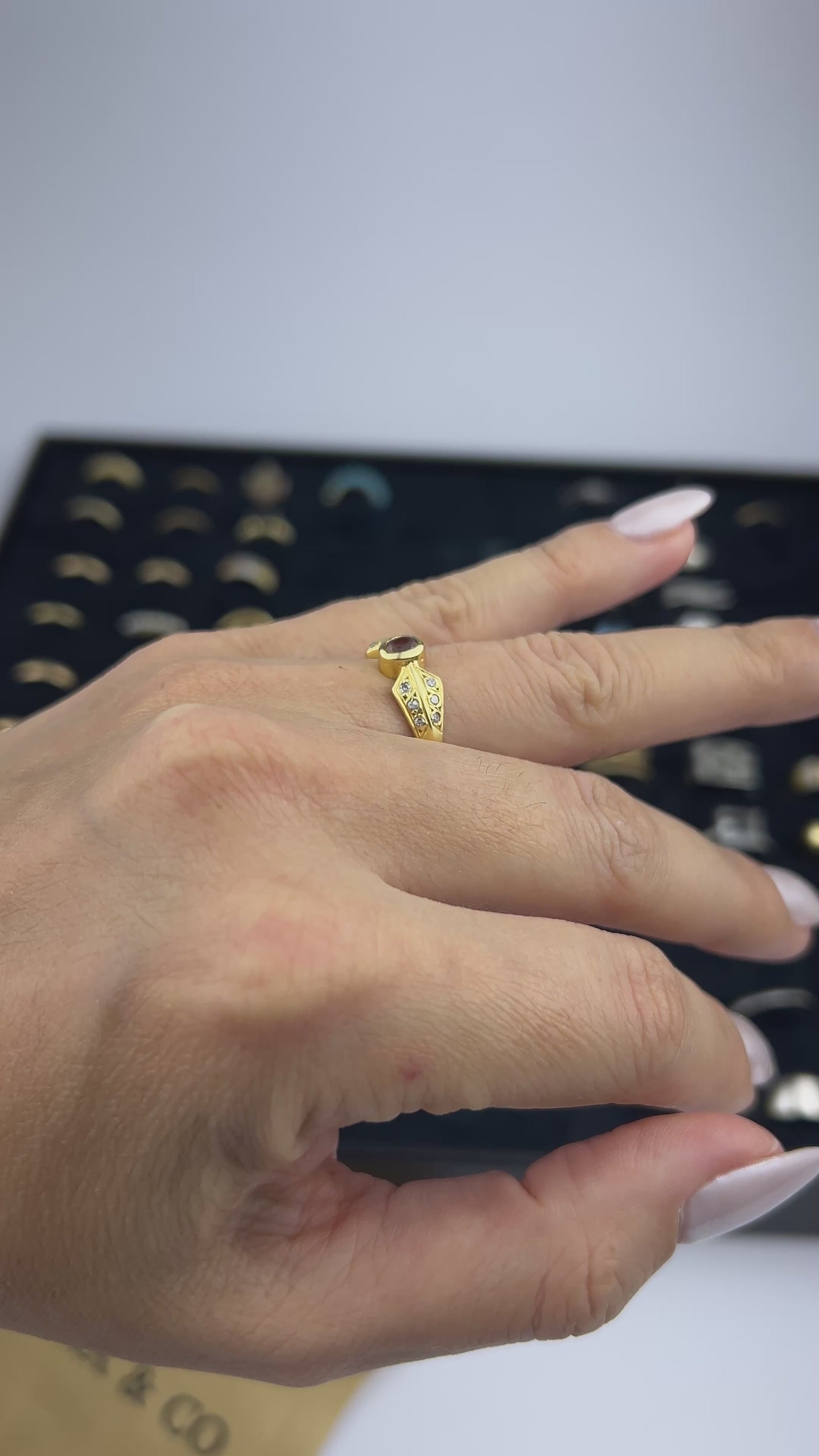 💎 Anel Monix Rosée Royale - 3,7g