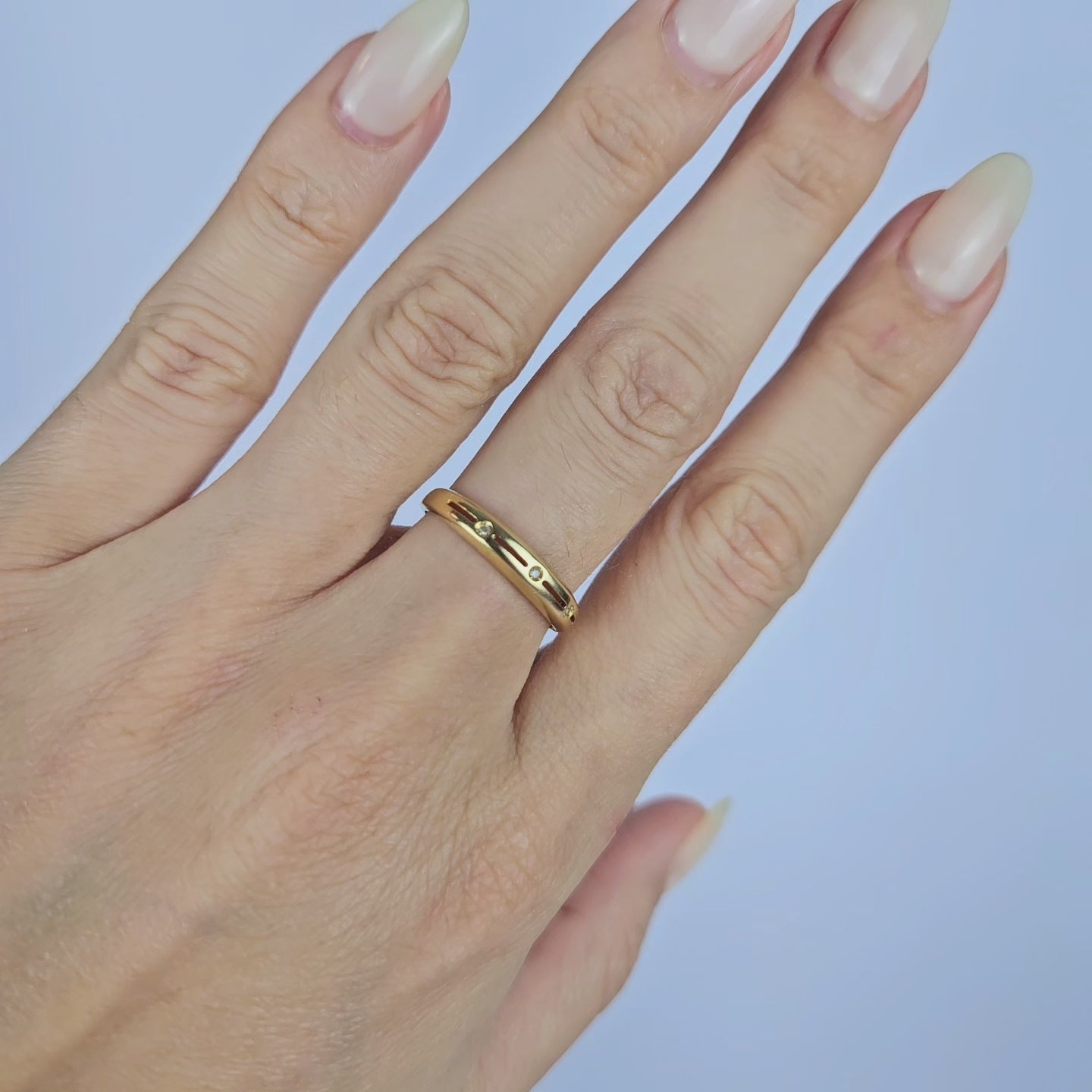 💎 Aliança Monix Tripel Stelar - 2,1g