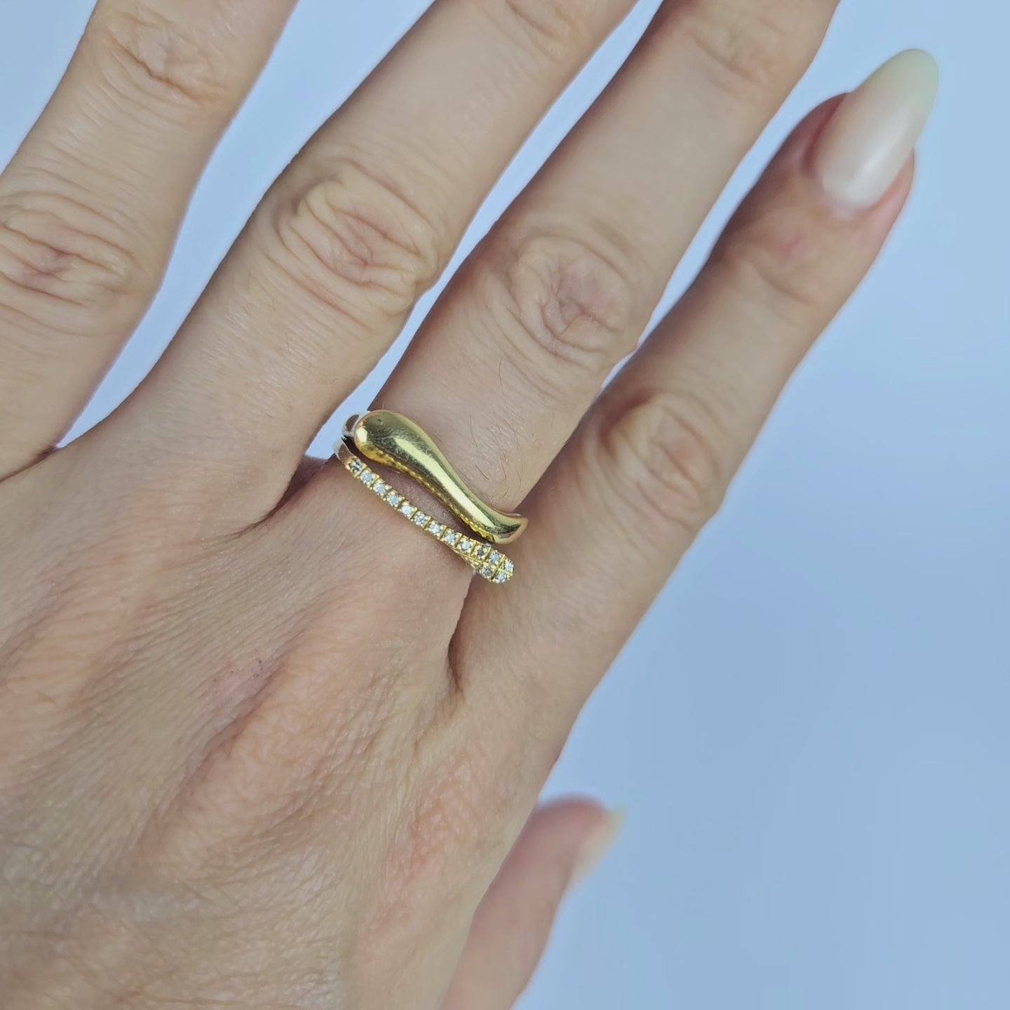 Anel Monix Sinfonia Dourada - 4,7g