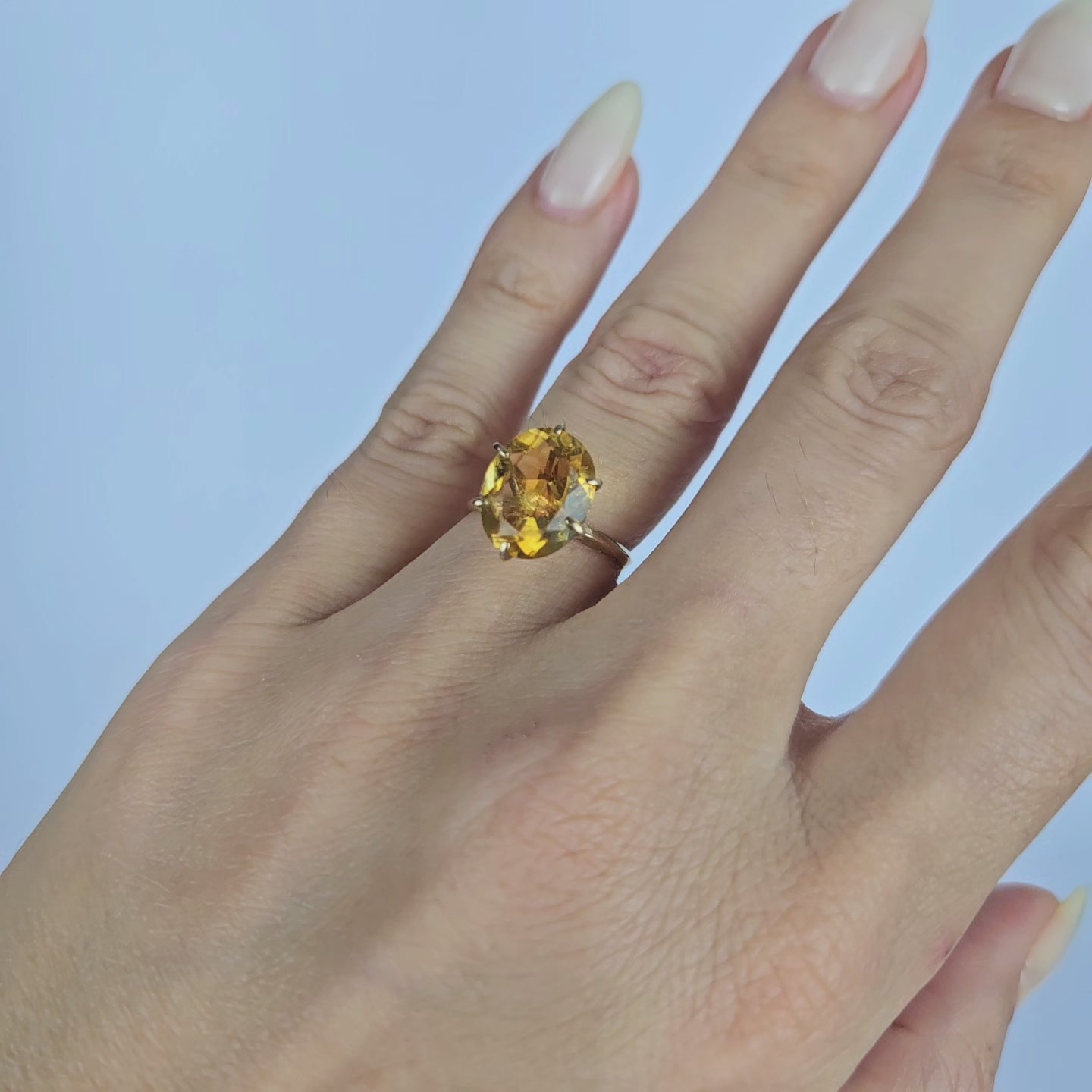 Anel Monix Ambar Soleil - 2g