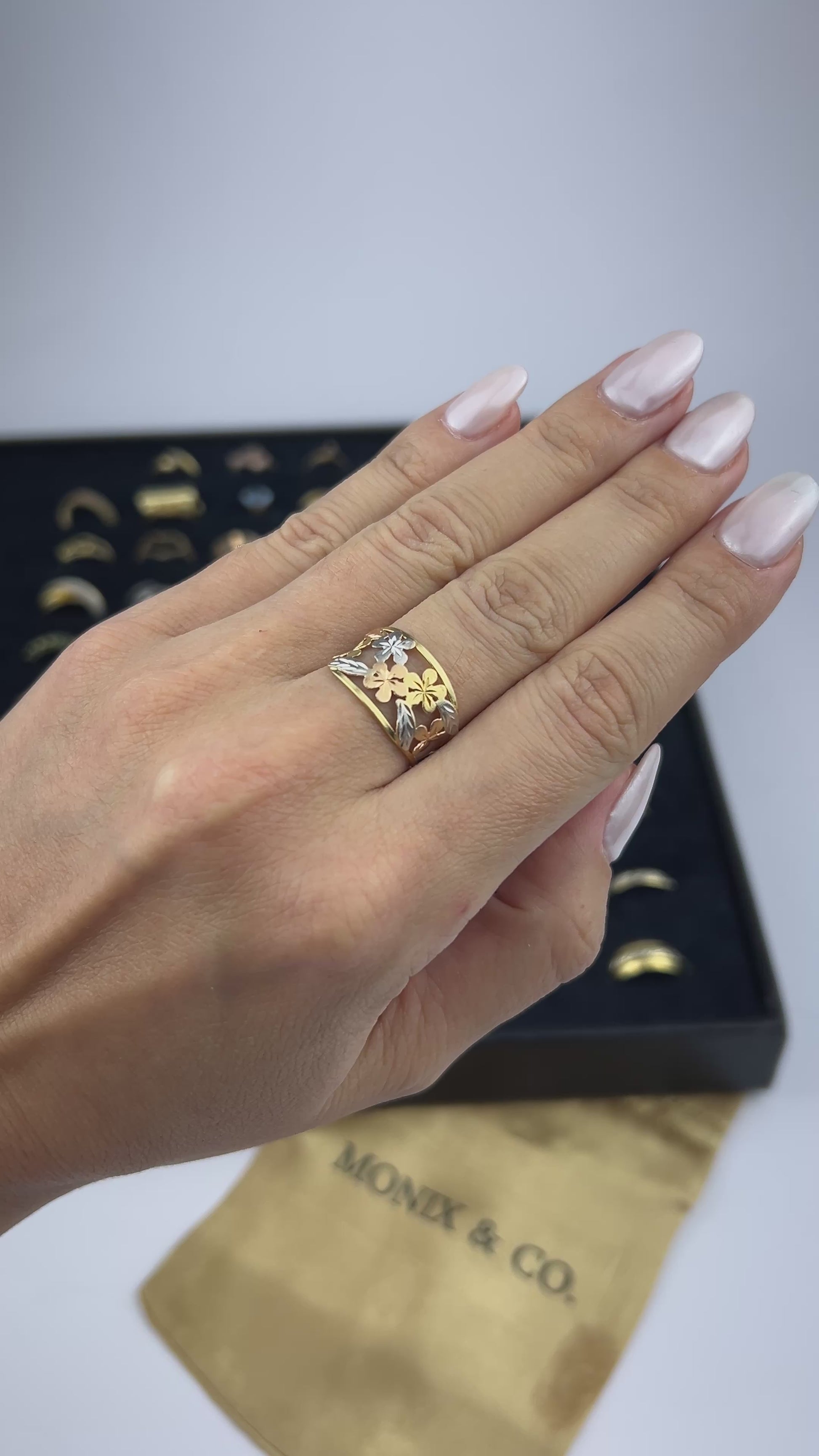 Anel Monix Jardin Céleste - 1,7g