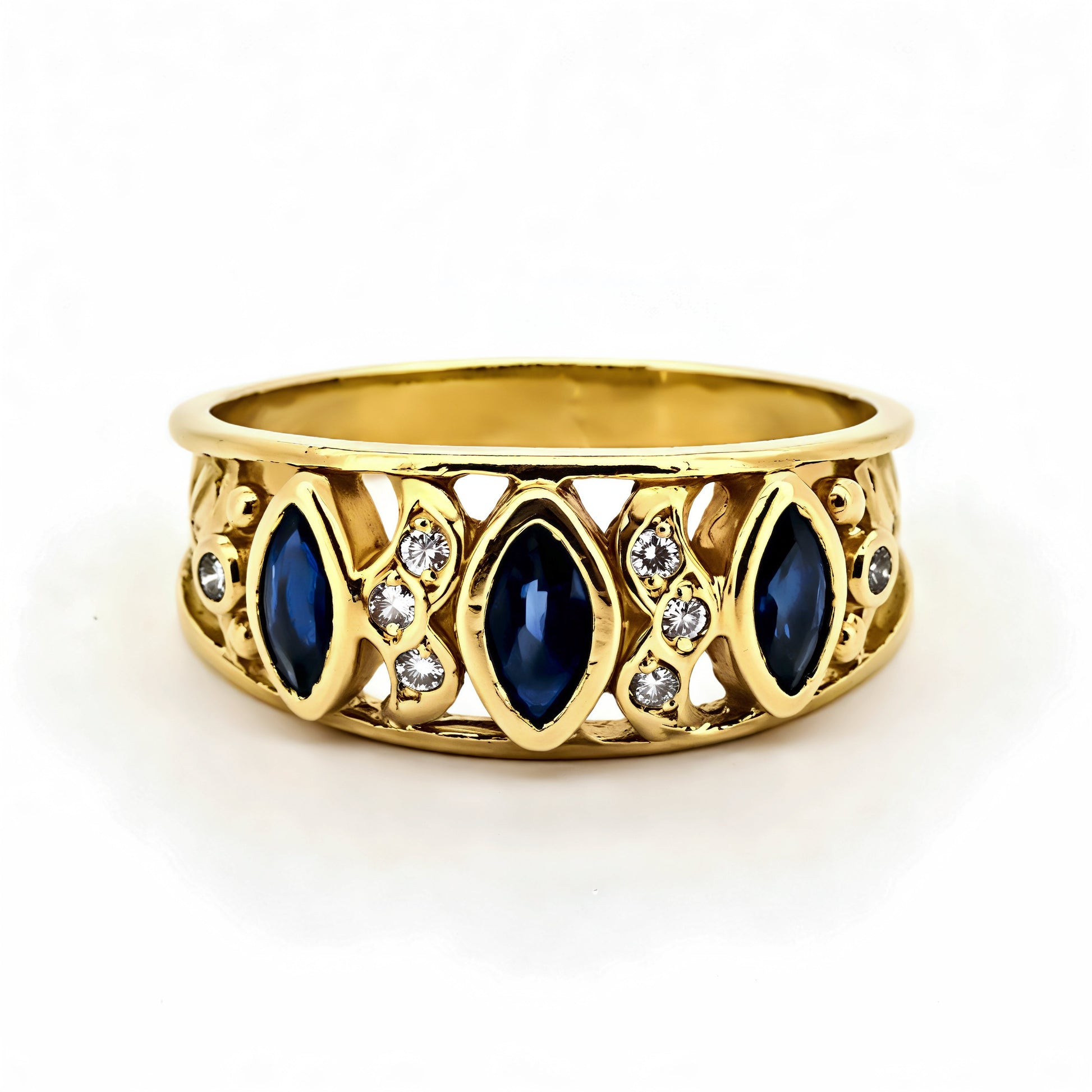 💎 Anel Monix Saphira D’Or - 4,6g