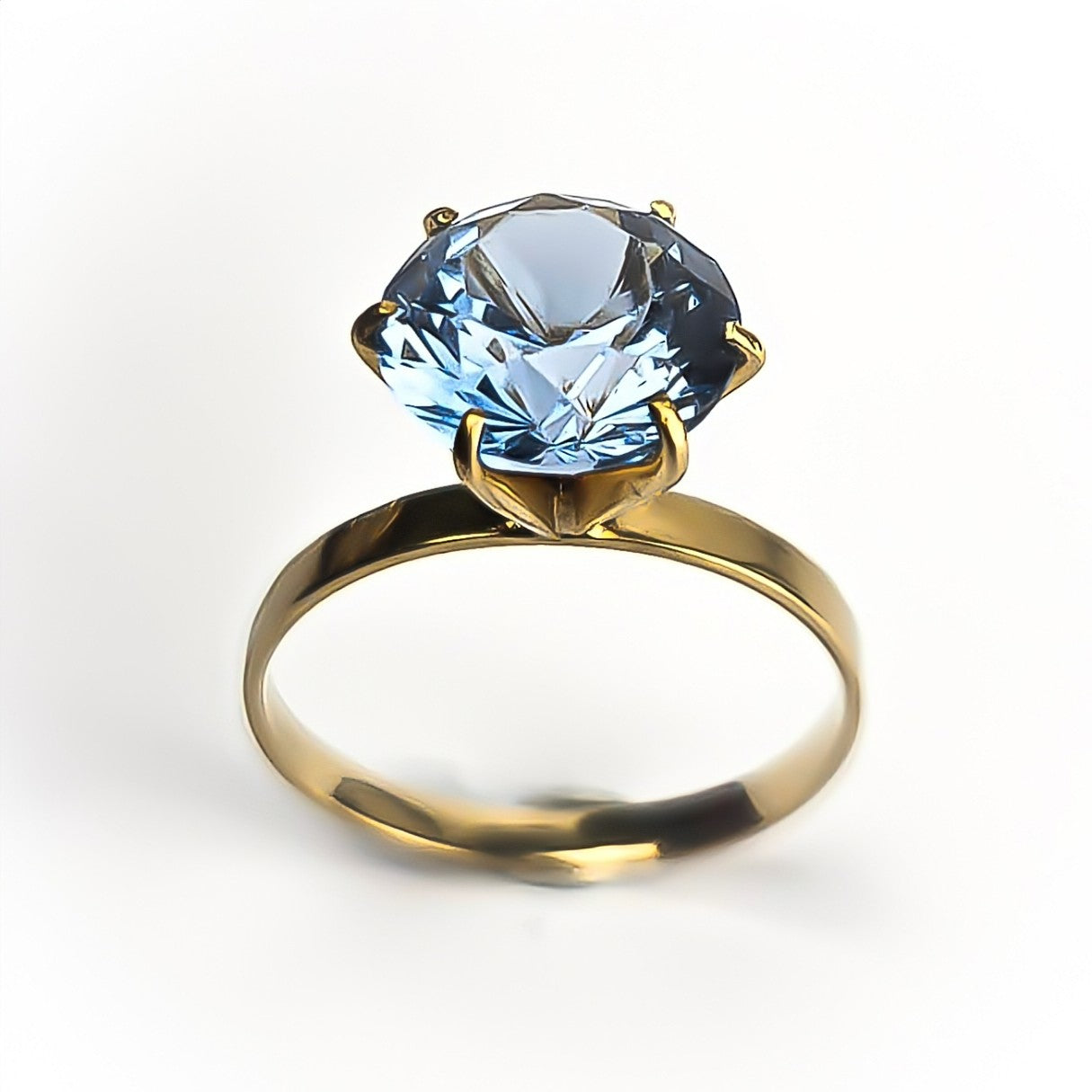 Anel Monix Blue Aurora