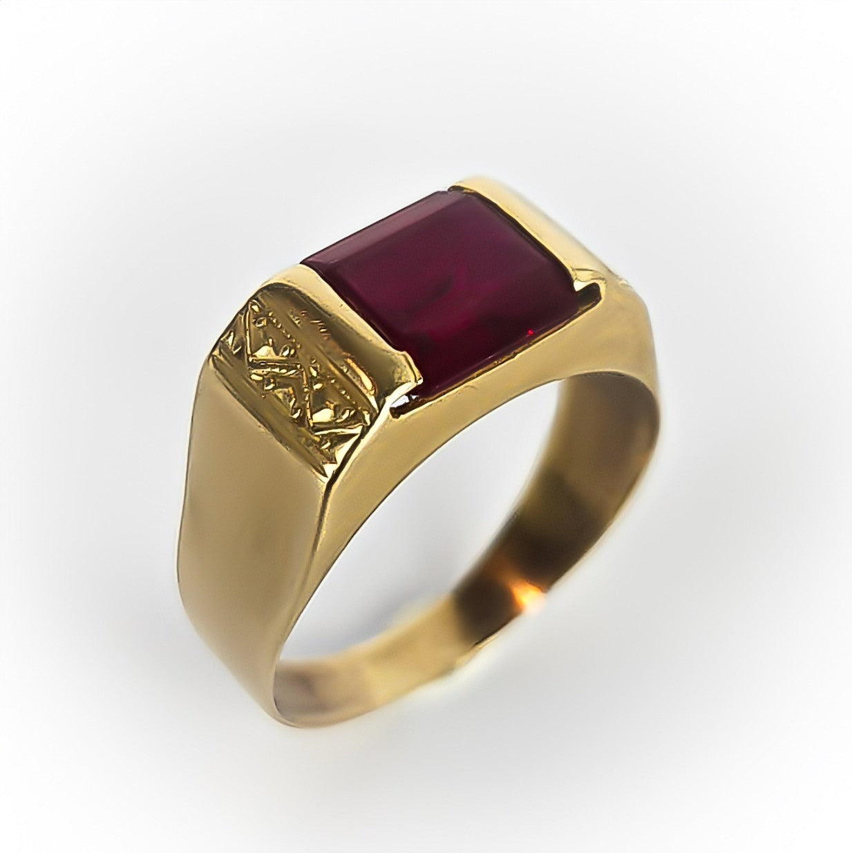 Anel Monix Rubrum Signum