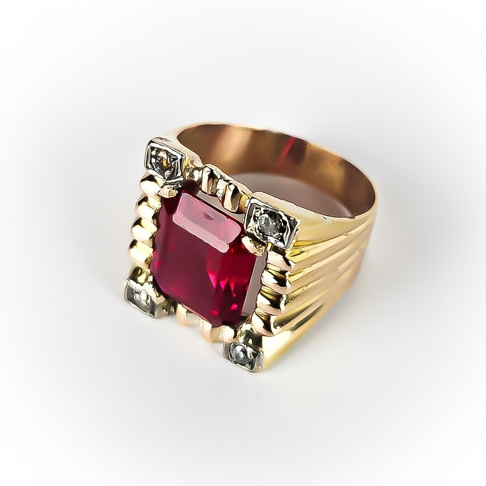 Anel Monix Regence Rouge