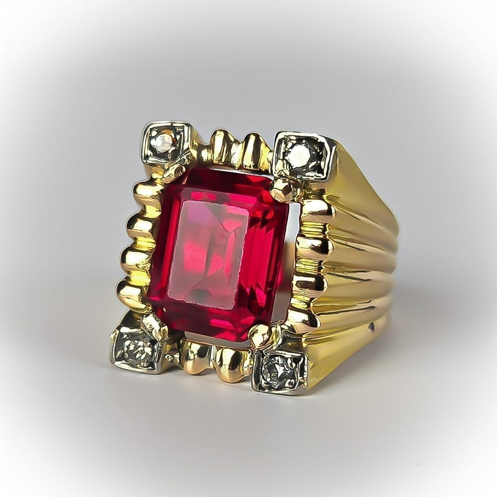 Anel Monix Regence Rouge