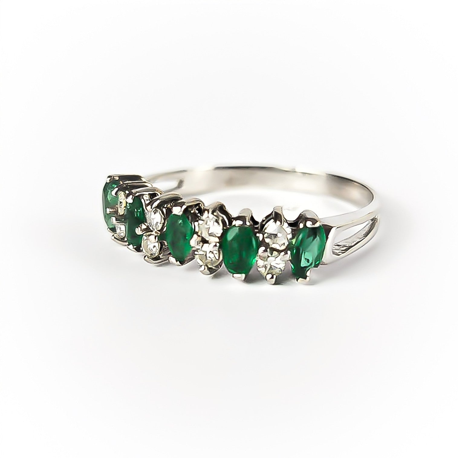 Anel Monix Emerald Grey