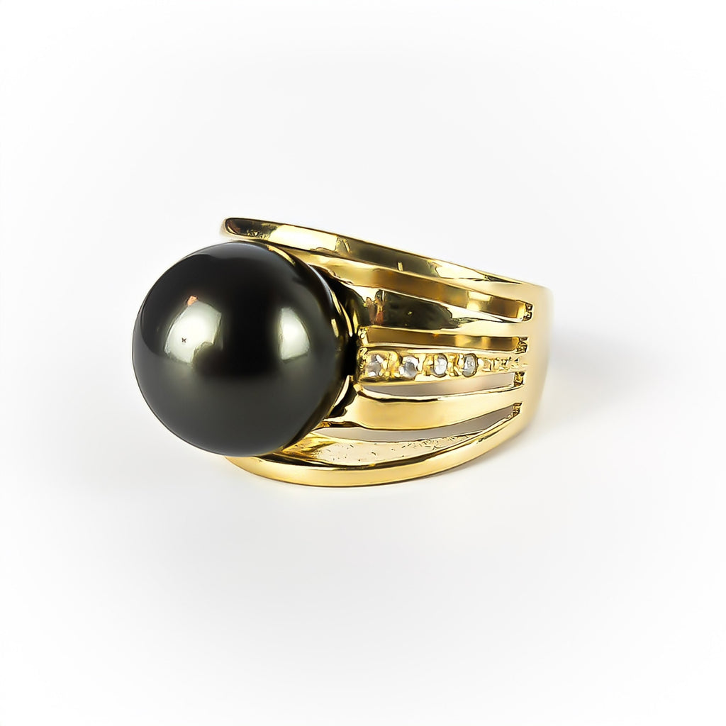 Anel Monix Noire Marée - 9g