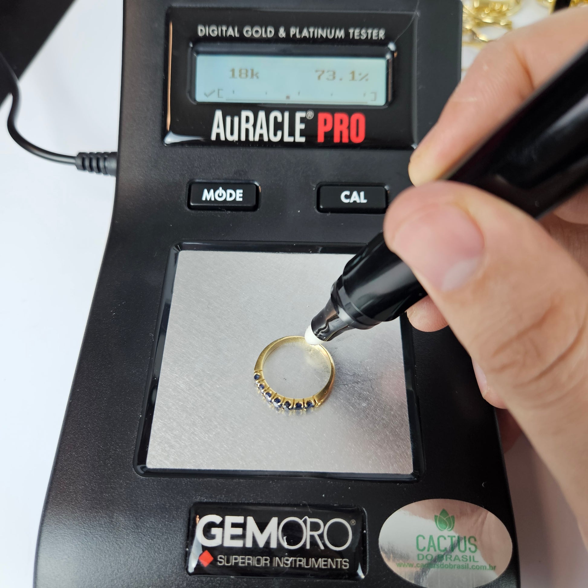 Anel Monix Safire Blue - 3,1g