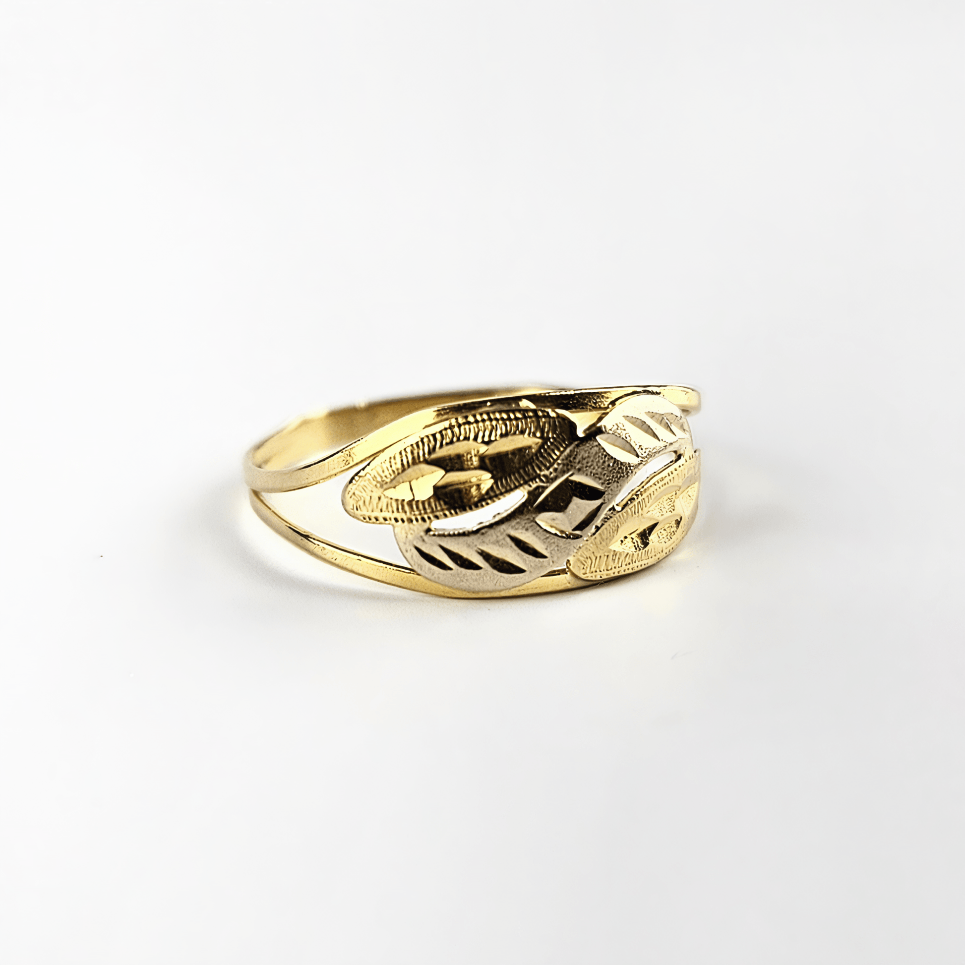 Anel Monix Feuille D'or - Monix & Co.