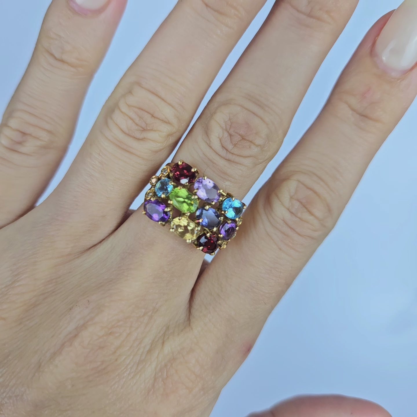 💎 Anel Monix Rainbow - 5,8g