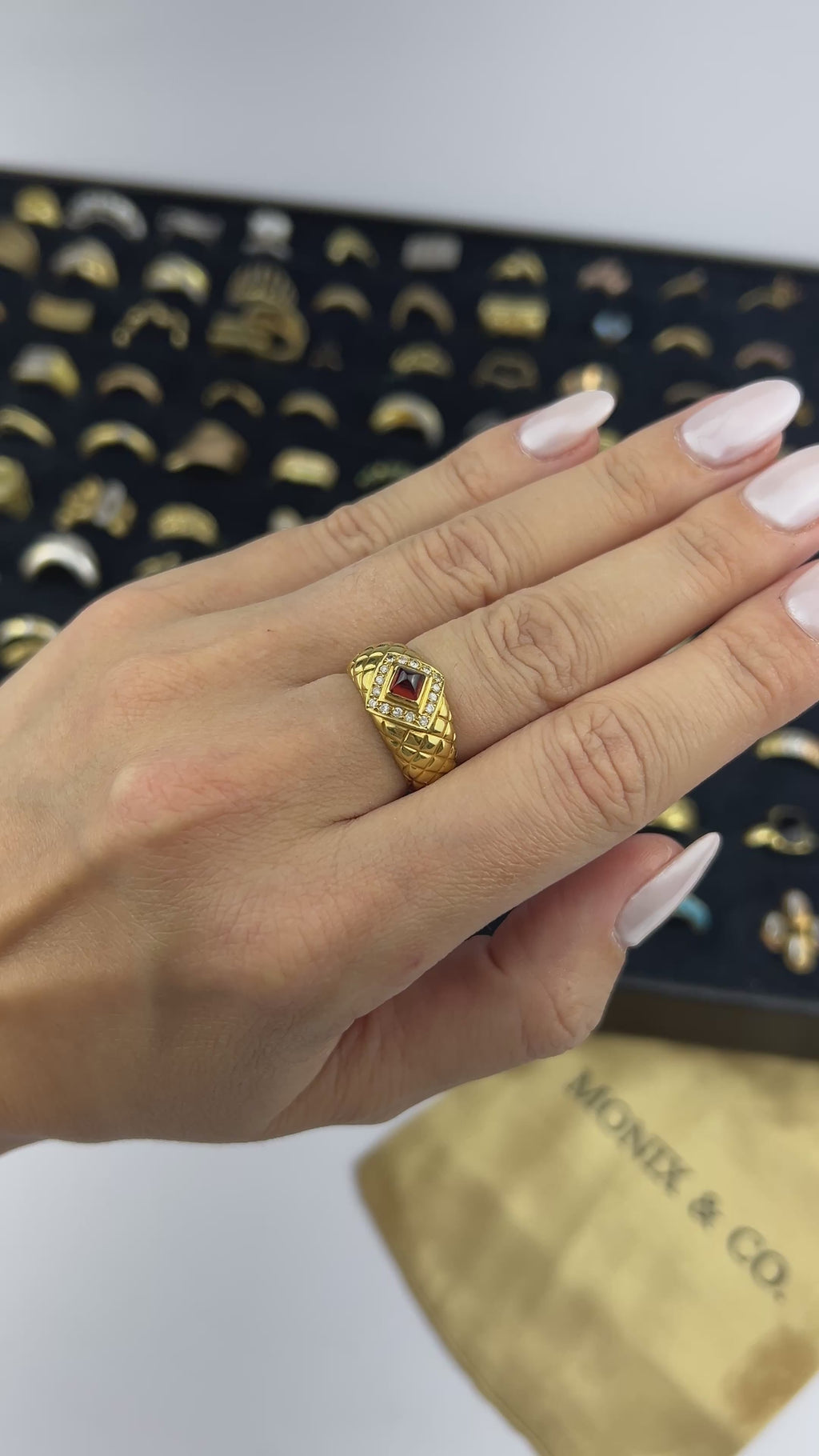 💎 Anel Monix Rouge Imperial - 5,1g
