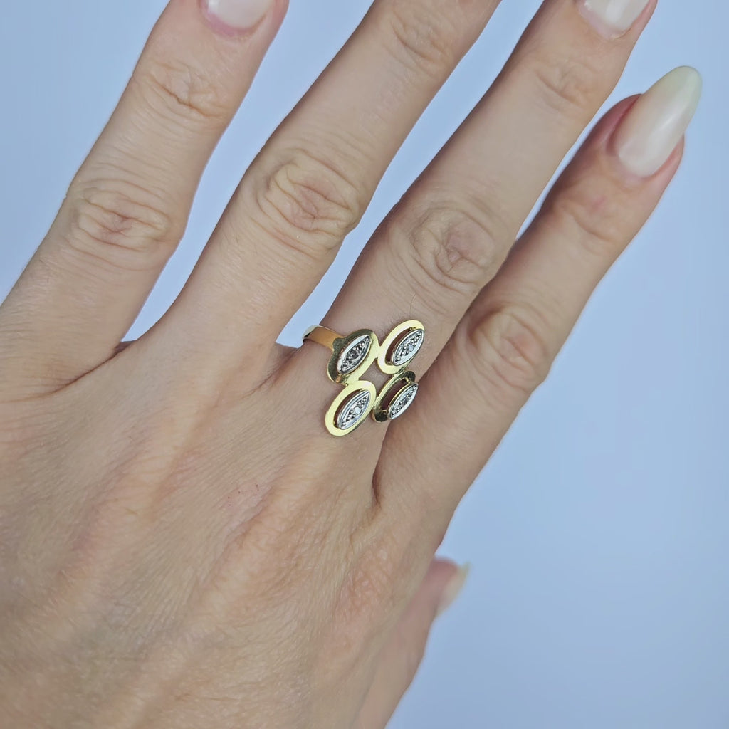 Anel Monix Quatttre Feiulles - 3,1g