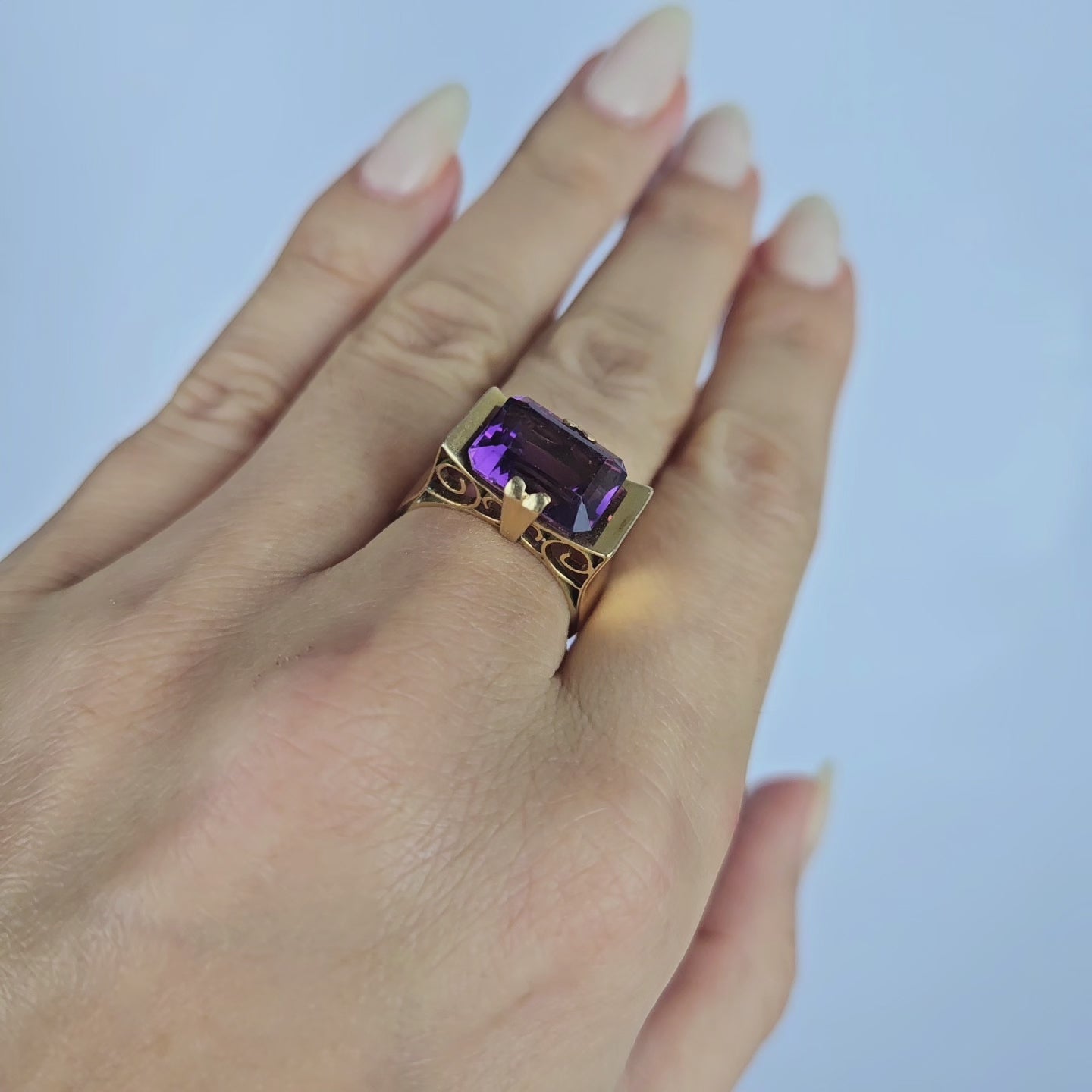 Anel Monix Ametist Premium - 6,6g