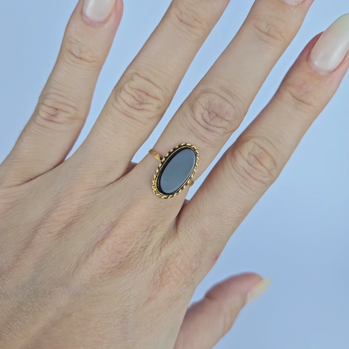 Anel Monix Noire Éclipse