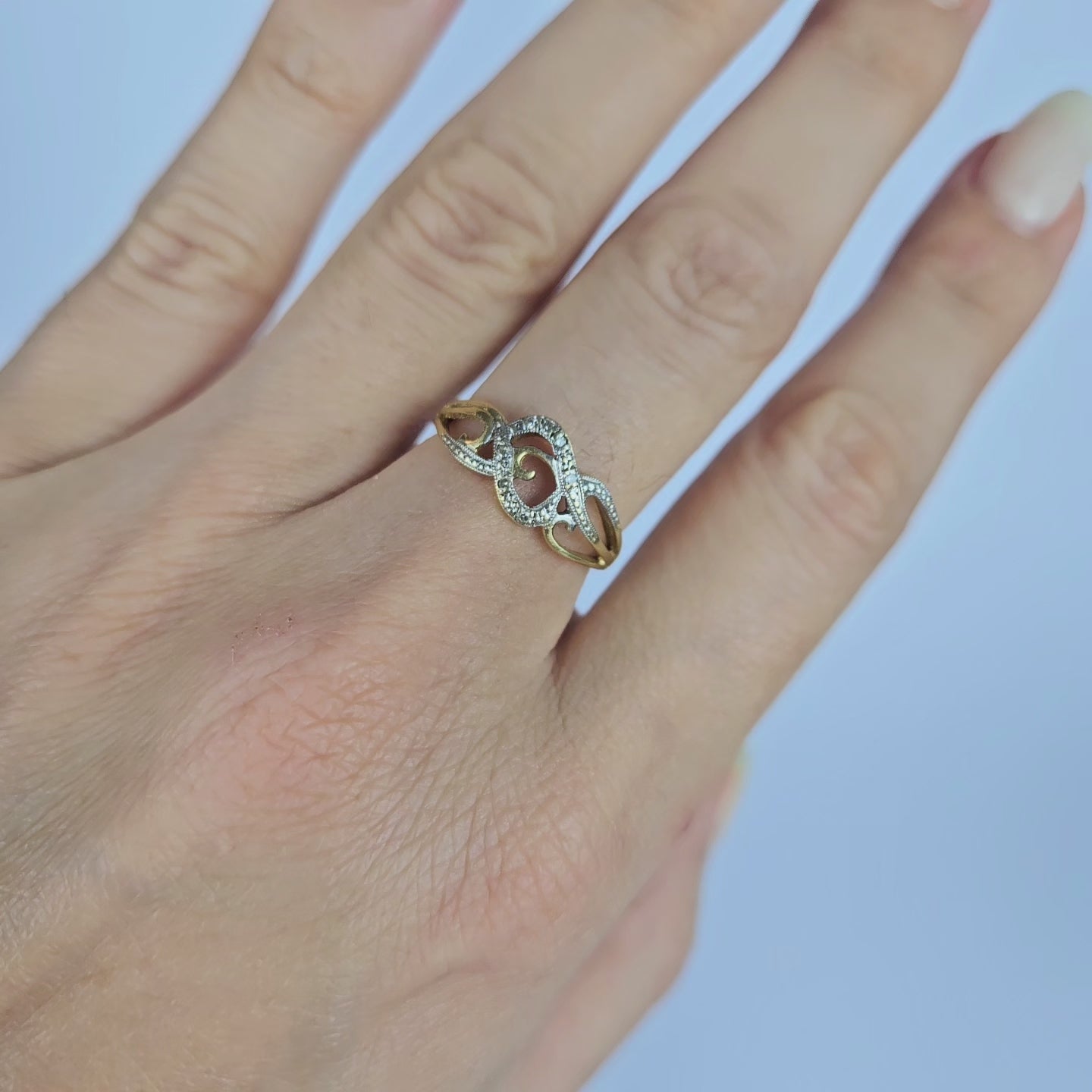 Anel Monix Arabescato - 1,1g