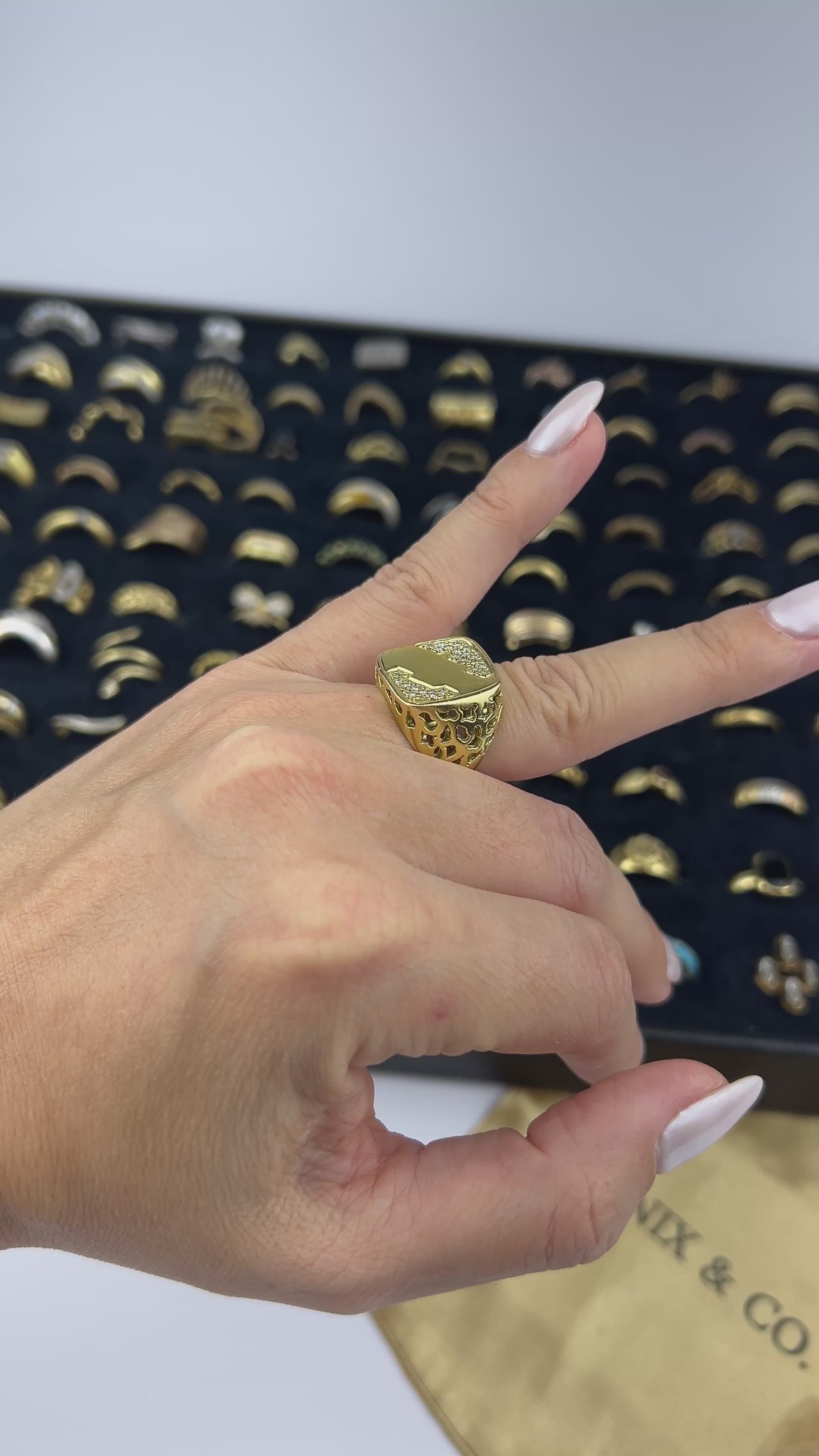 Anel Monix Fractum - 9,5g