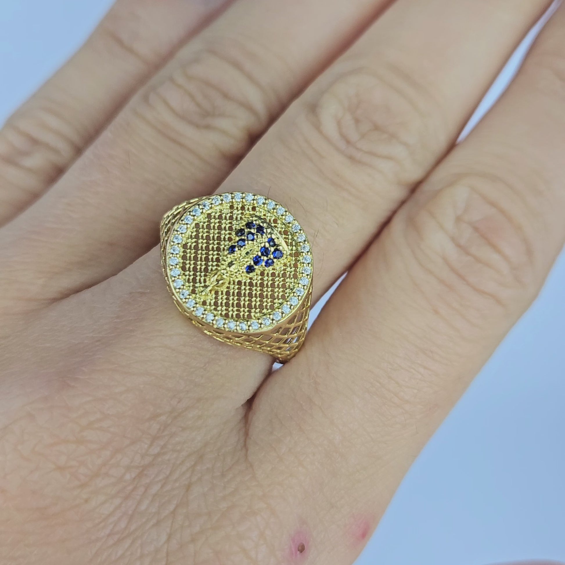 Anel Monix Fidei Lux