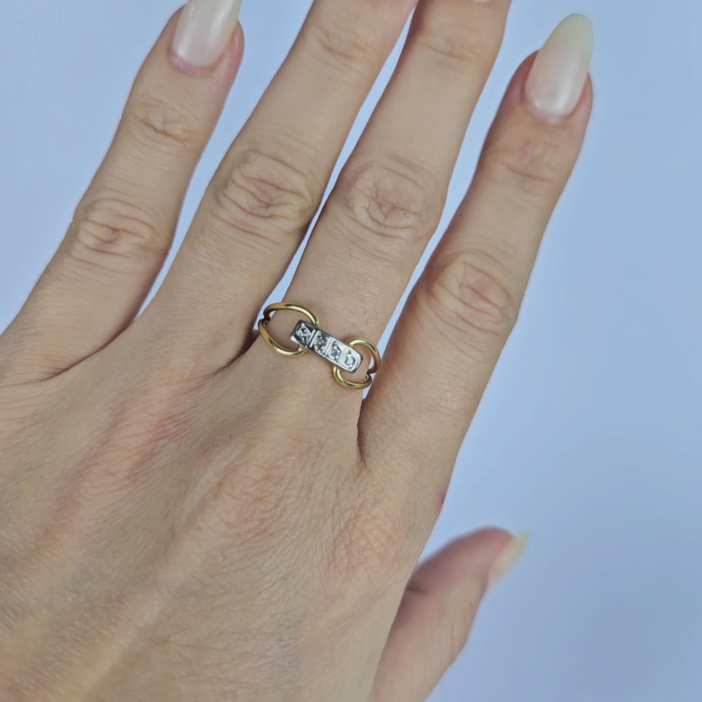 Anel Monix Quattre Star - 2,8g