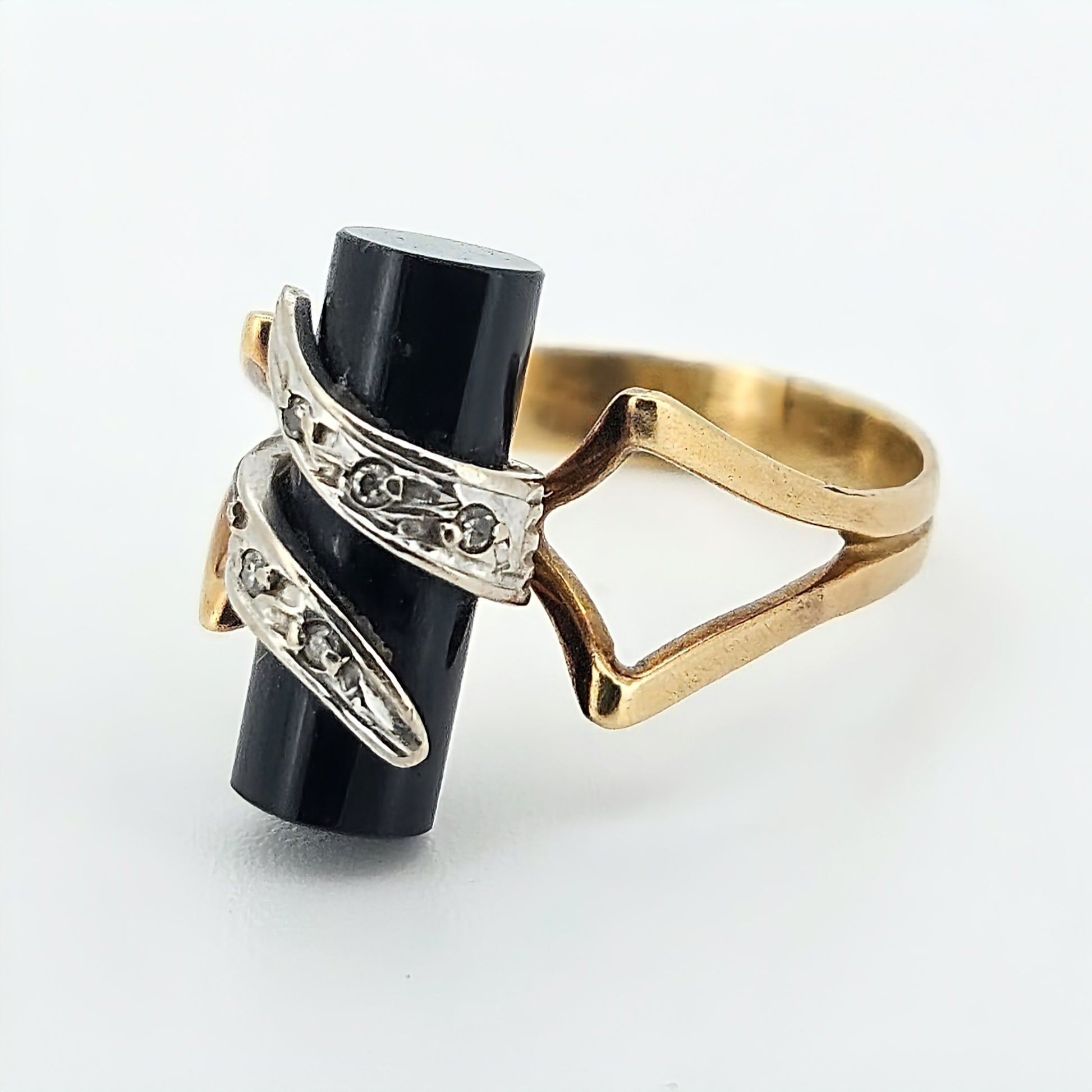 Anel Monix Obsidienne - 4g