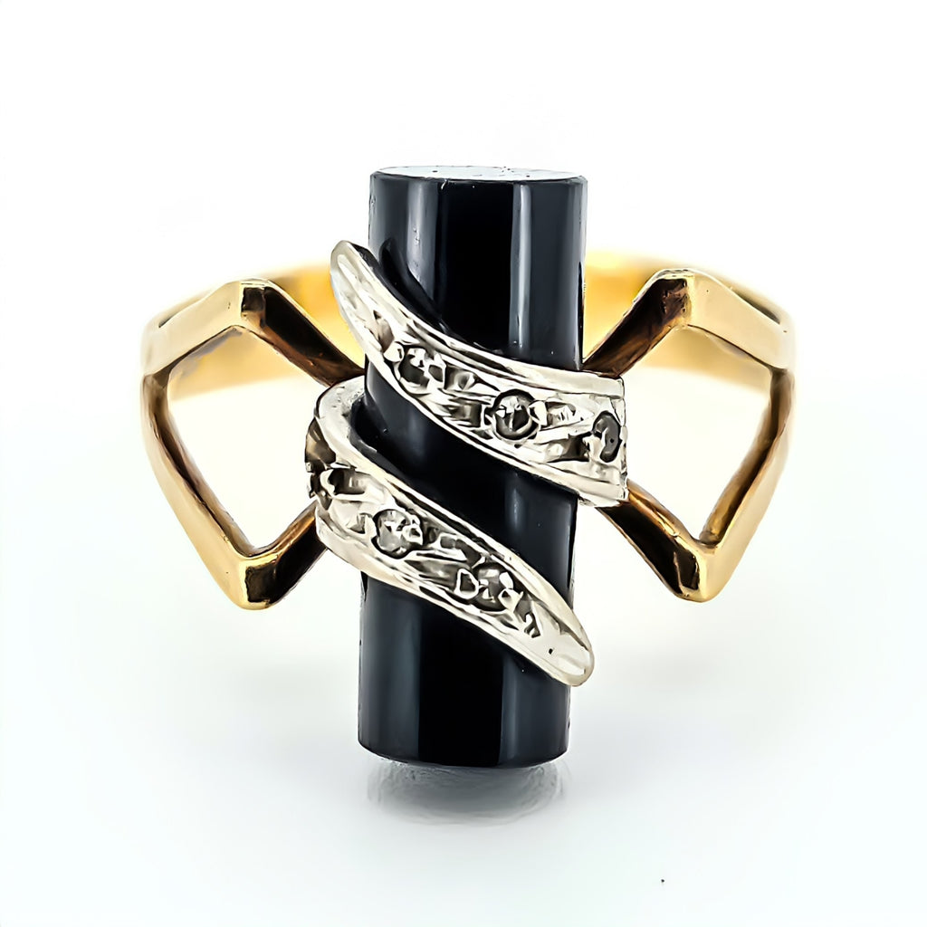 Anel Monix Obsidienne - 4g