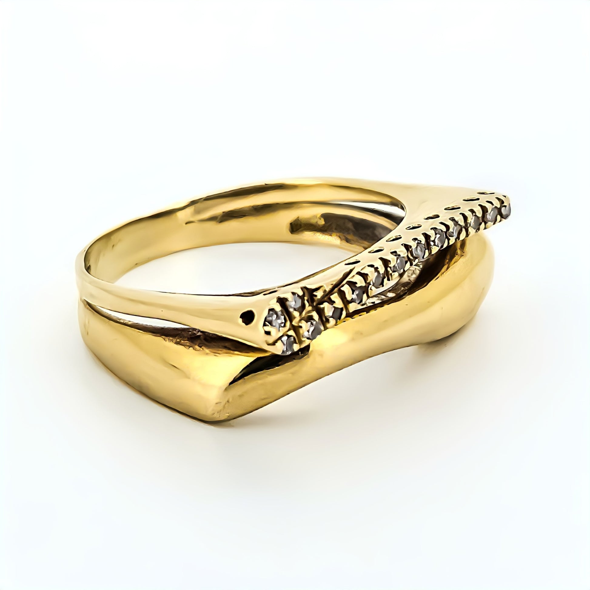 Anel Monix Sinfonia Dourada - 4,7g