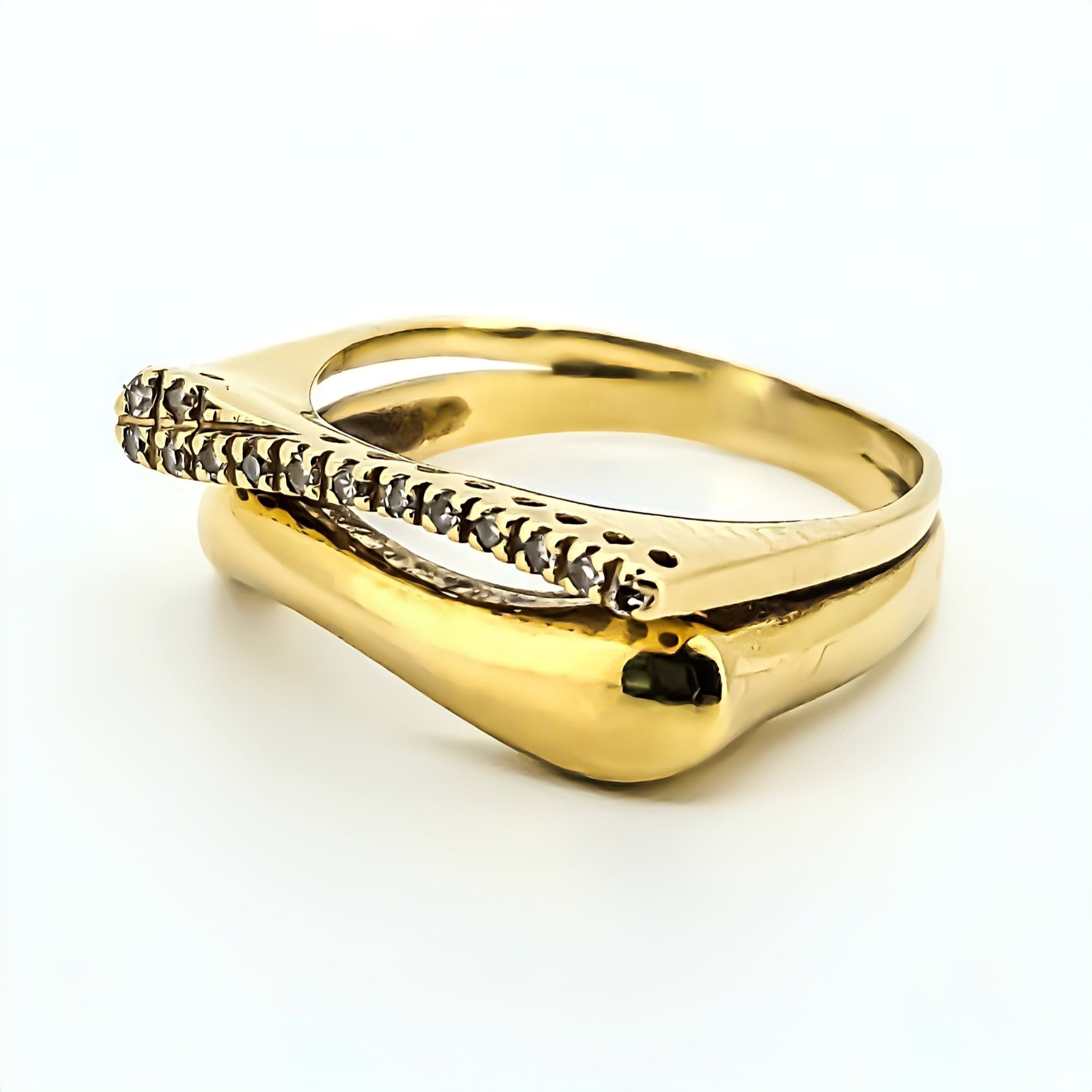 Anel Monix Sinfonia Dourada - 4,7g