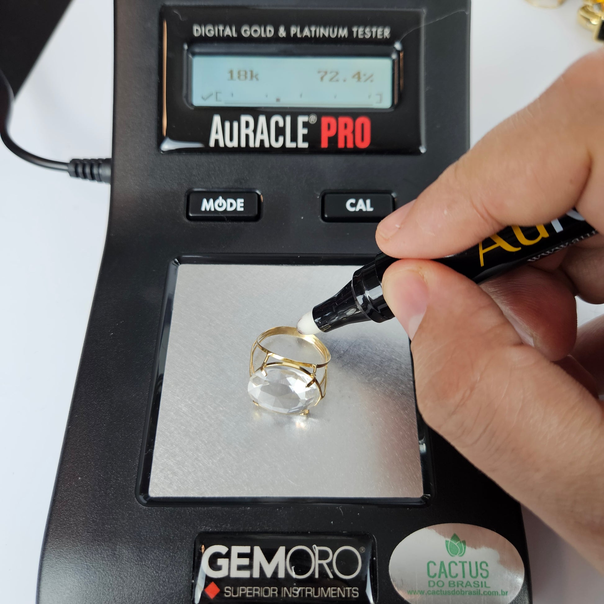 Anel Monix Aurora Cristalina