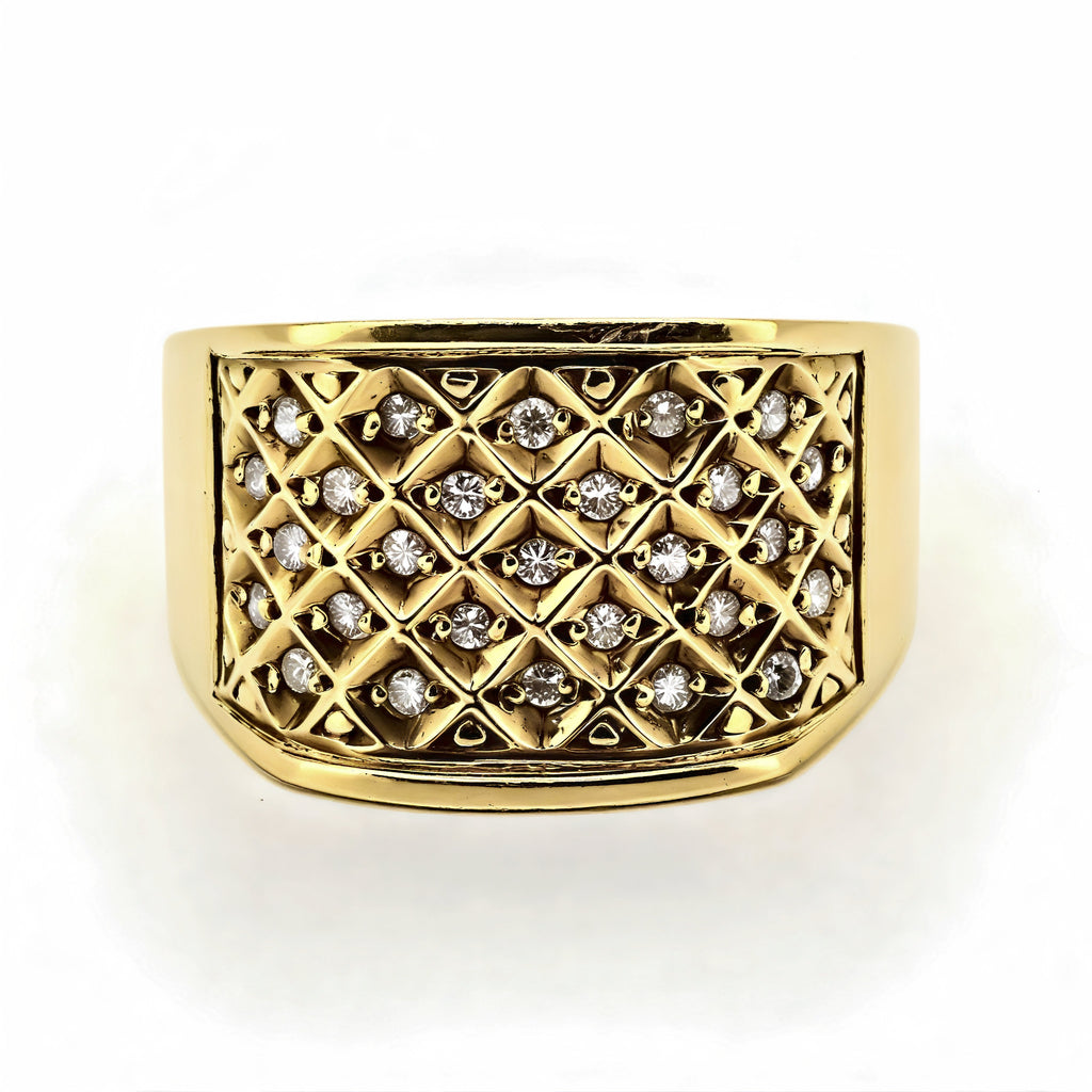 💎 Anel Monix Quadrillé - 6,9g