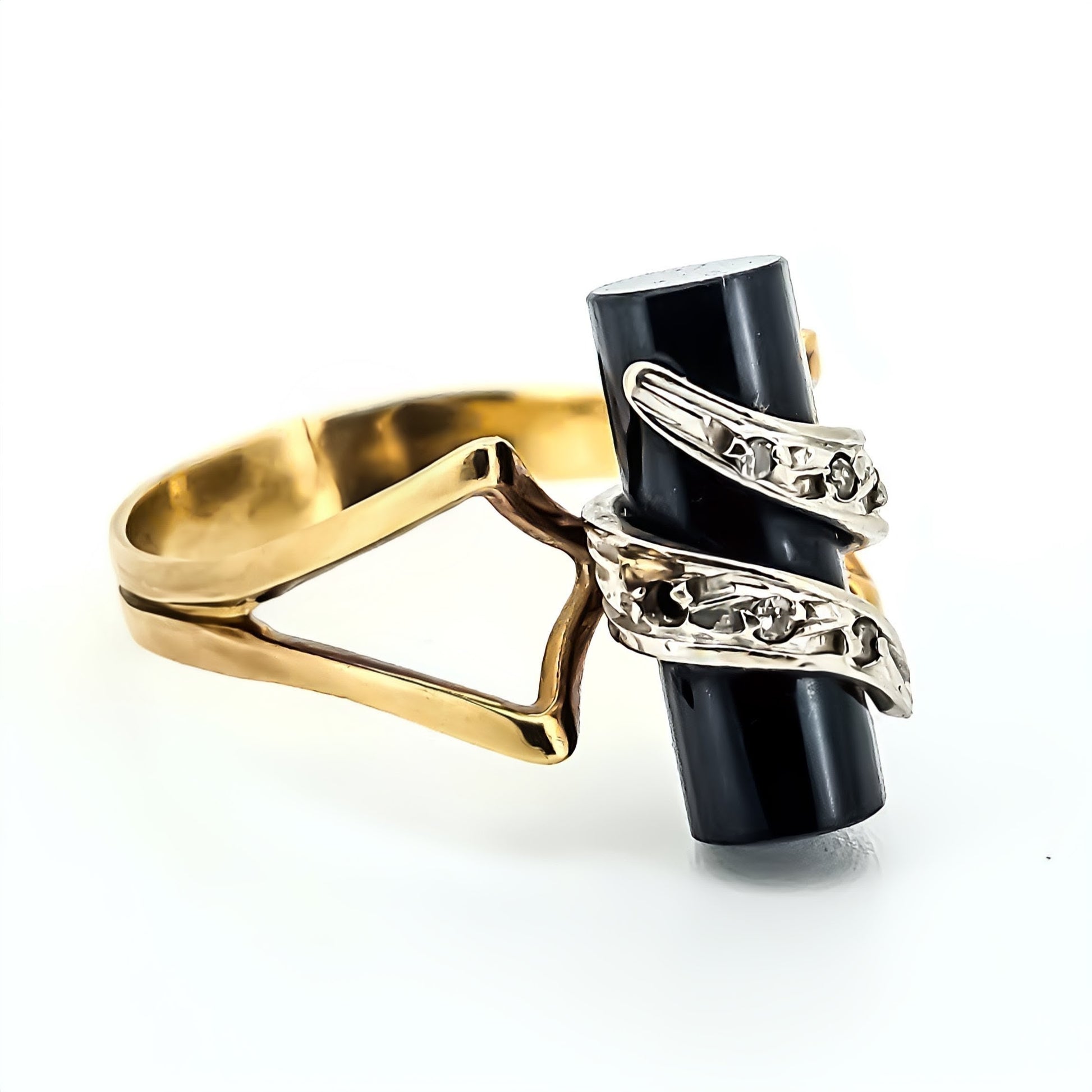 Anel Monix Obsidienne - 4g