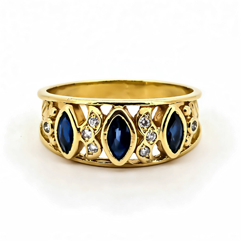 💎 Anel Monix Saphira D’Or - 4,6g