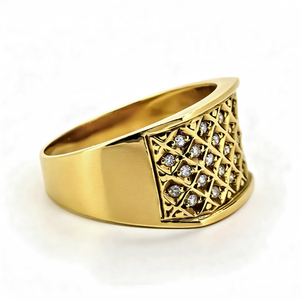 💎 Anel Monix Quadrillé - 6,9g