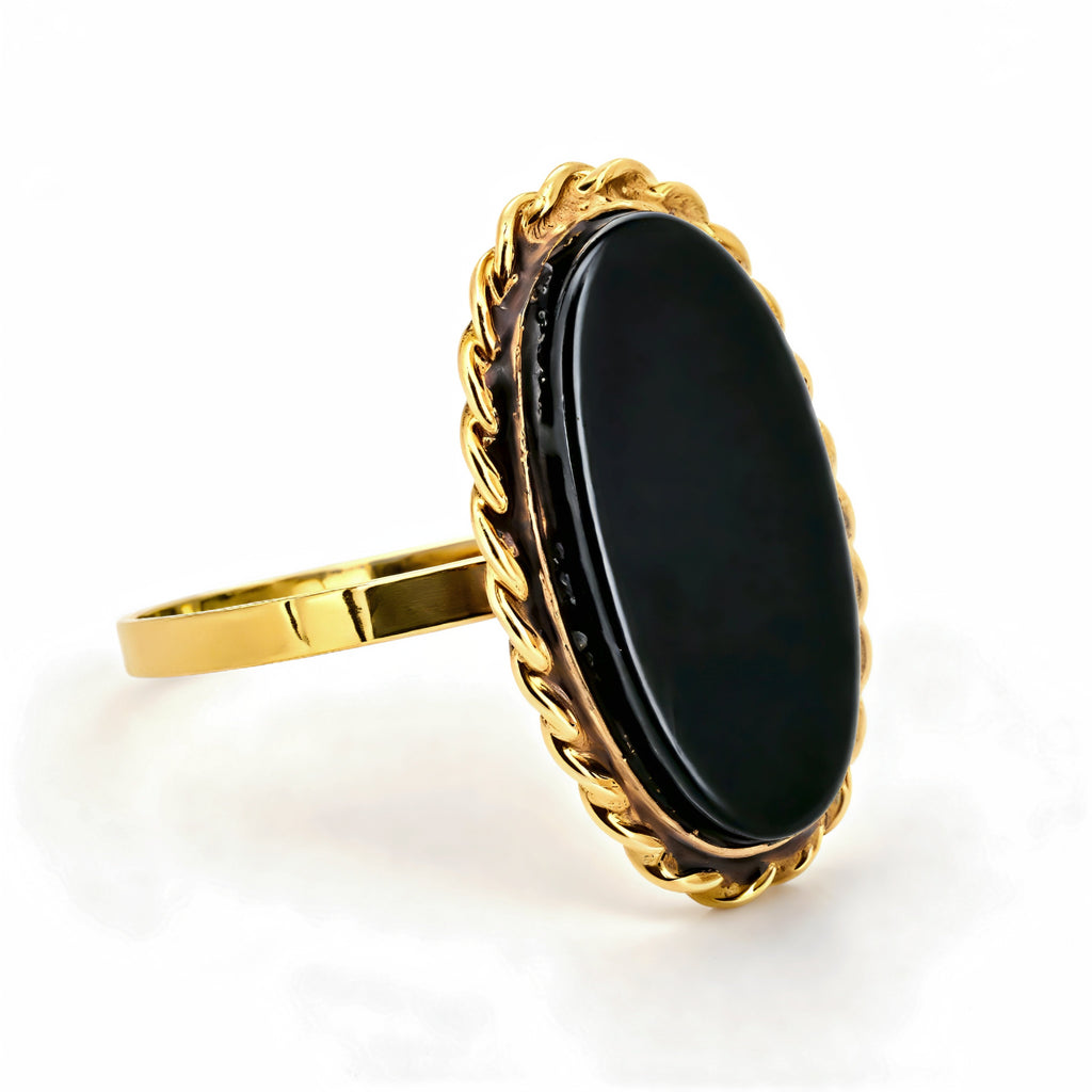 Anel Monix Noire Éclipse