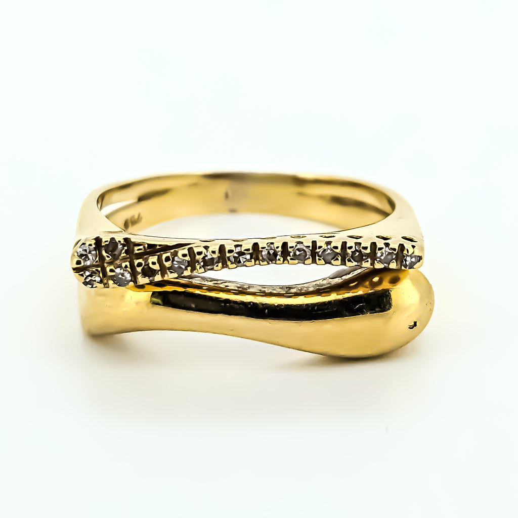 Anel Monix Sinfonia Dourada - 4,7g